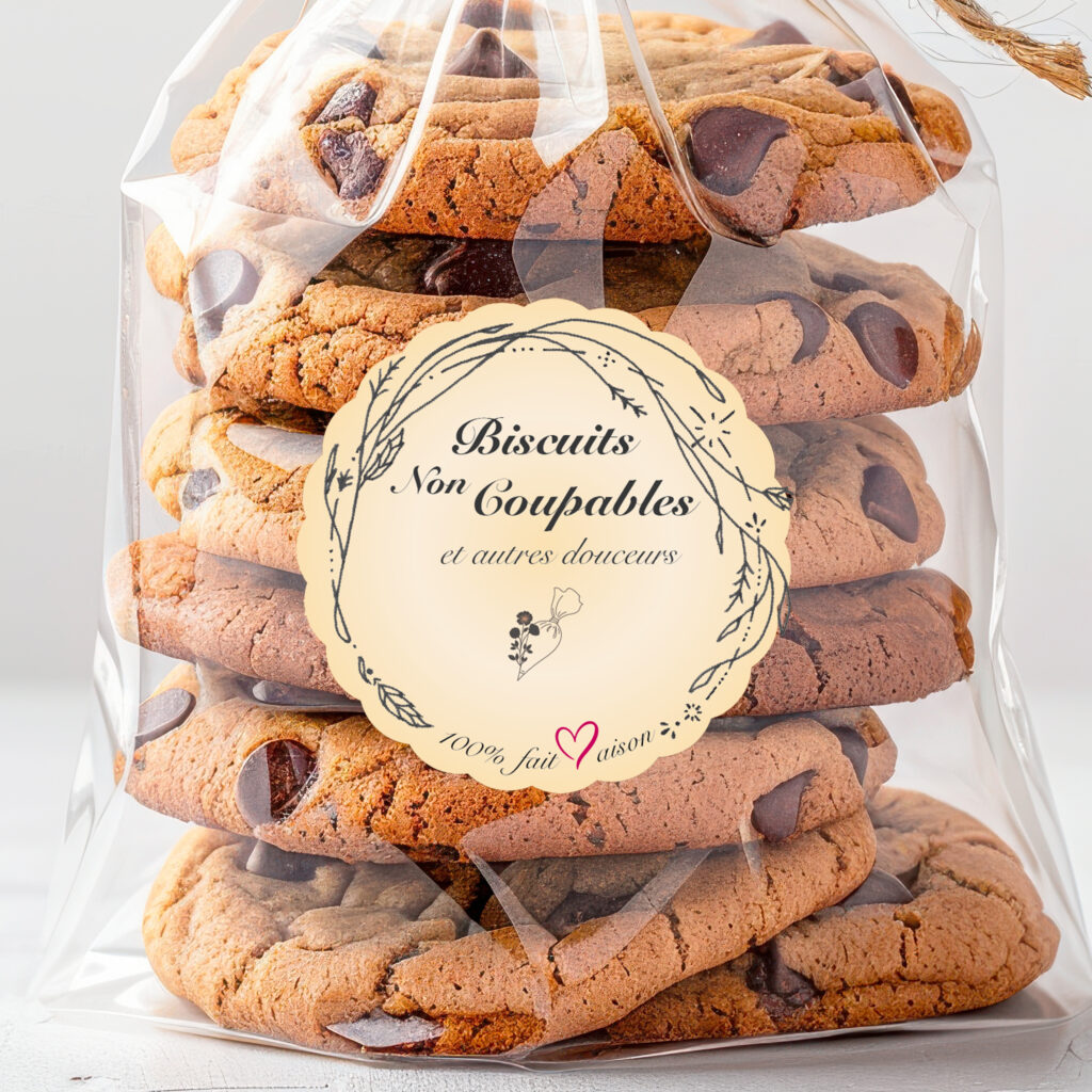 Création de l'Identité Visuelle pour Biscuit Non Coupable